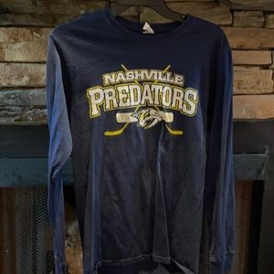 Small Nashville Predators Long Sleeve T